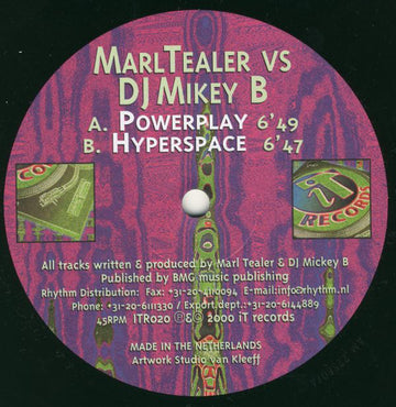 Marl Taylor Vs Mikey B : Powerplay (12")