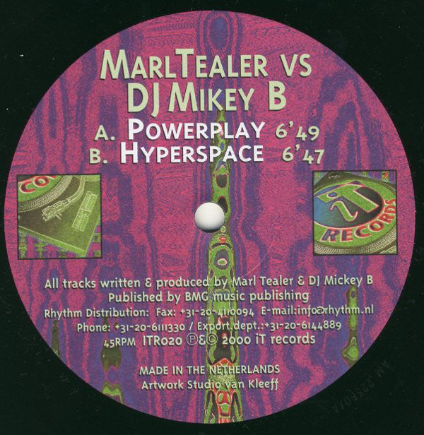 Marl Tealer* Vs DJ Mikey B* : Powerplay (12")