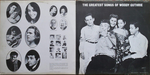 Various : The Greatest Songs Of Woody Guthrie (2xLP, Comp, Gat)