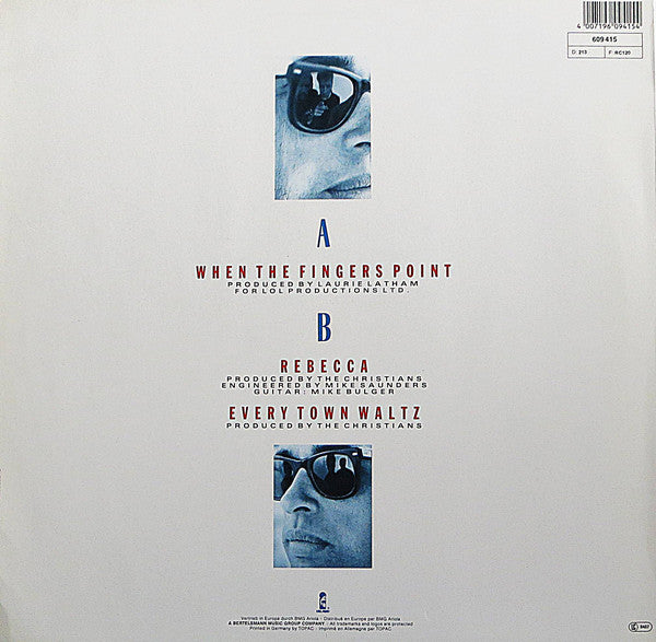 The Christians : When The Fingers Point (12", Maxi)