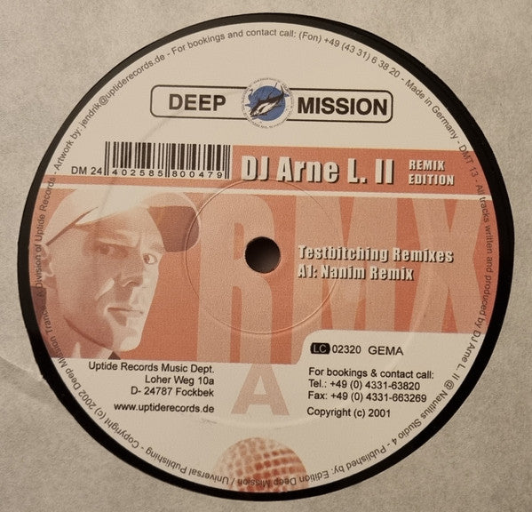 DJ Arne L. II* : Testbitching (Remixes) (12")