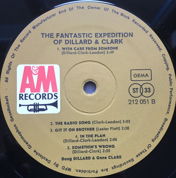 Dillard & Clark : The Fantastic Expedition Of Dillard & Clark (LP, Album)