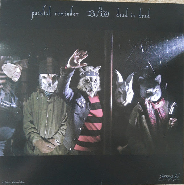 Crippled Black Phoenix : Painful Reminder B/W Dead Is Dead (10", Ltd, Red)