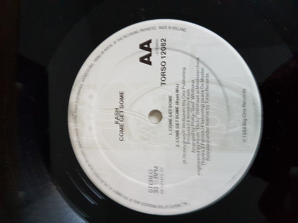 Kash Da Masta : Rok Da Bass / Come Get Some (12")