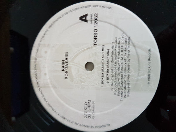 Kash Da Masta : Rok Da Bass / Come Get Some (12")