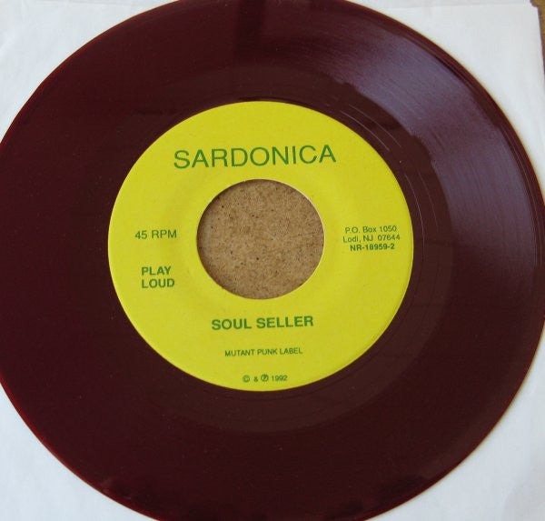 Sardonica : Your Own Back Yard (7", Single, Bor)