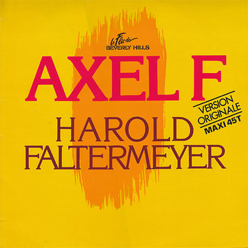 Harold Faltermeyer : Axel F (12", M/Print)