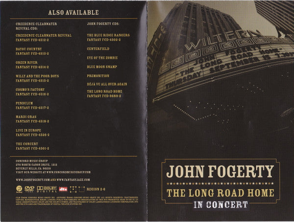 John Fogerty : The Long Road Home - In Concert (DVD-V, Multichannel, DIG)