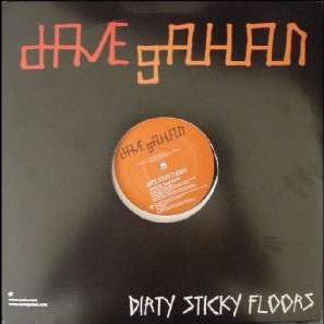 Dave Gahan : Dirty Sticky Floors (12", Single, Promo)