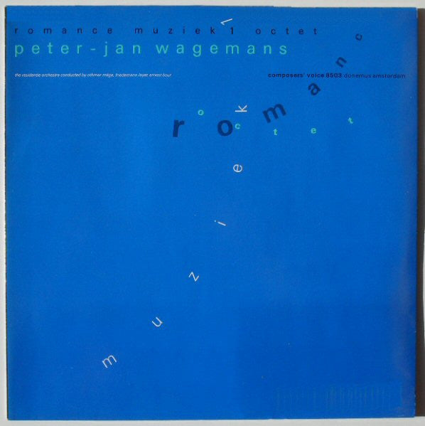 Peter-Jan Wagemans : Romance - Muziek 1 - Octet (LP)