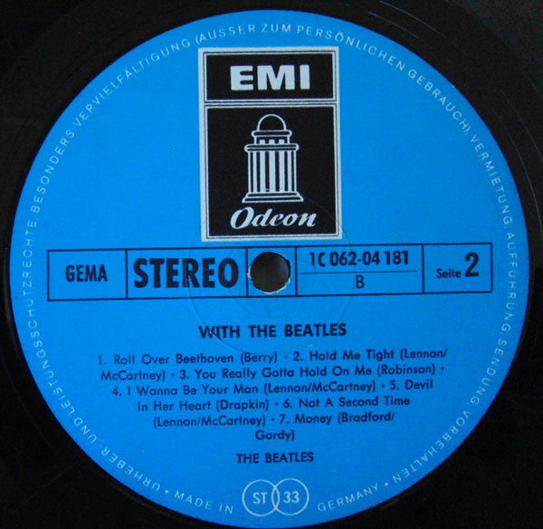 The Beatles : With The Beatles (LP, Album, RE)