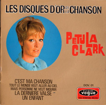 Petula Clark : Les Disques D'or De La Chanson (7", EP, Gat)