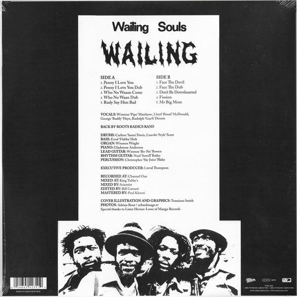 Wailing Souls : Wailing (LP, Album, RSD, RE, RM, Cle + 12")