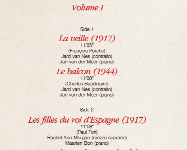 Matthijs Vermeulen : The Complete Works Of Matthijs Vermeulen - Volume I (2xLP)