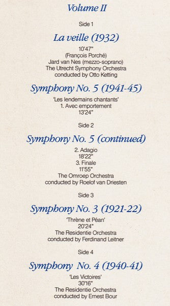 Matthijs Vermeulen : The Complete Works Of Matthijs Vermeulen - Volume II (2xLP)