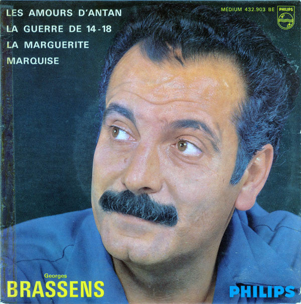 Georges Brassens : 18e Série (7", EP, Mono, RE)