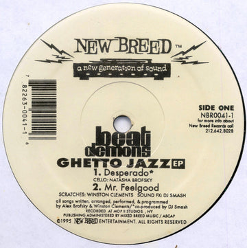 Beat Demons : Ghetto Jazz EP (12", EP)