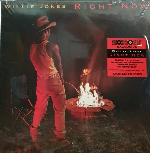 Willie Jones (22) : Right Now (LP, Ltd, Tan)