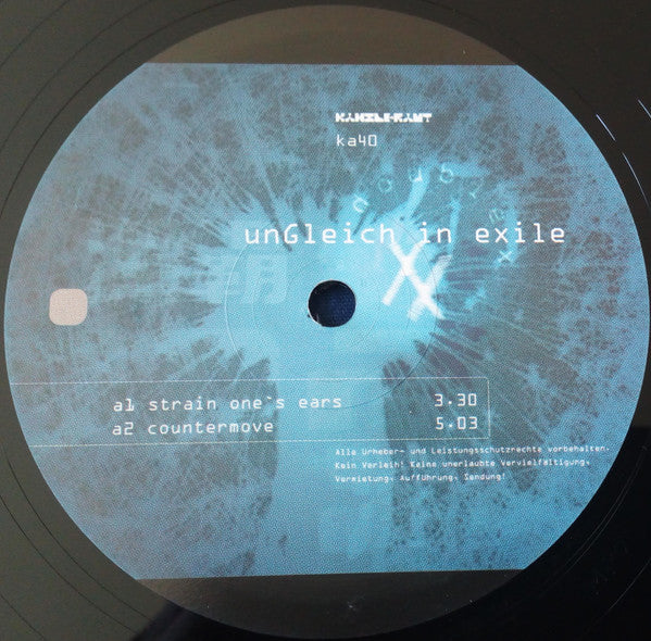 Double X : UnGleich in Exile (2x12")
