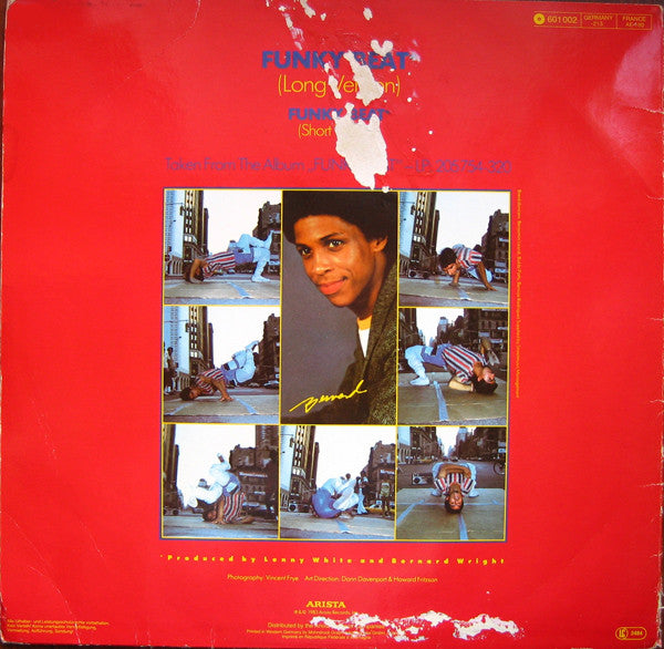 Bernard Wright : Funky Beat (12", Maxi)
