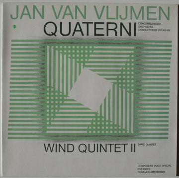 Jan van Vlijmen : Quaterni / Wind Quintet II (LP, Album)