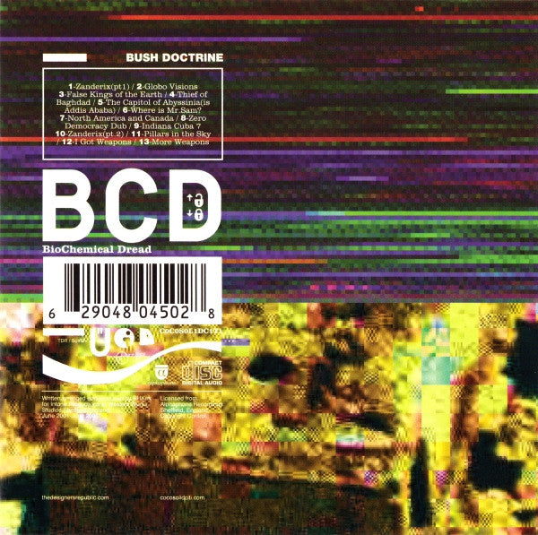 Biochemical Dread : Bush Doctrine (CD, Album, P/Mixed)