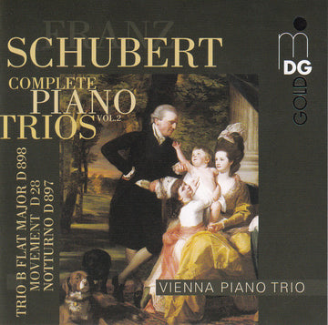 Franz Schubert, Vienna Piano Trio : Complete Piano Trios Vol. 2 (CD)