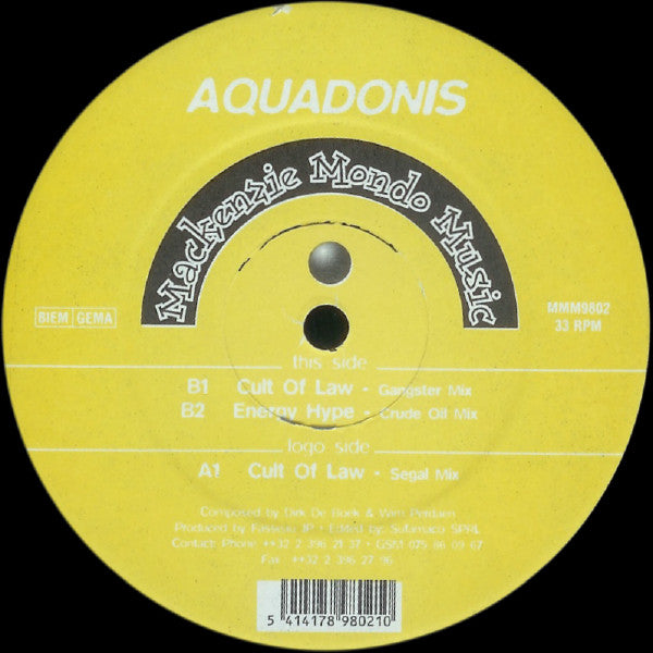 Aquadonis : Cult Of Law (12")