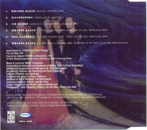 Within Temptation : Mother Earth (CD, Maxi, Enh)