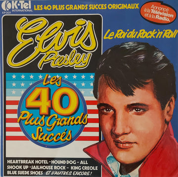 Elvis Presley : Les 40 Plus Grands Succès (2xLP, Comp, Mono, Ltd, Gat)