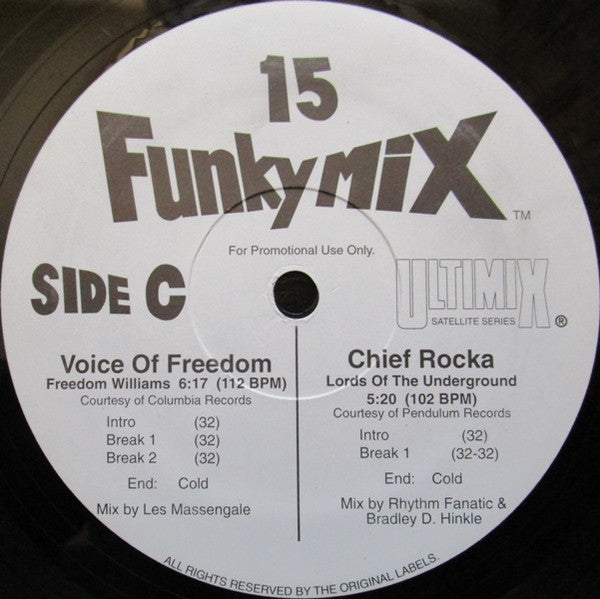 Various : Funkymix 15 (3x12", Comp, Promo)