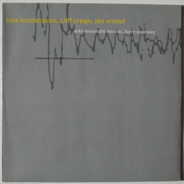 Klas Torstensson, Cliff Crego, Jan Vriend : Untitled (LP)