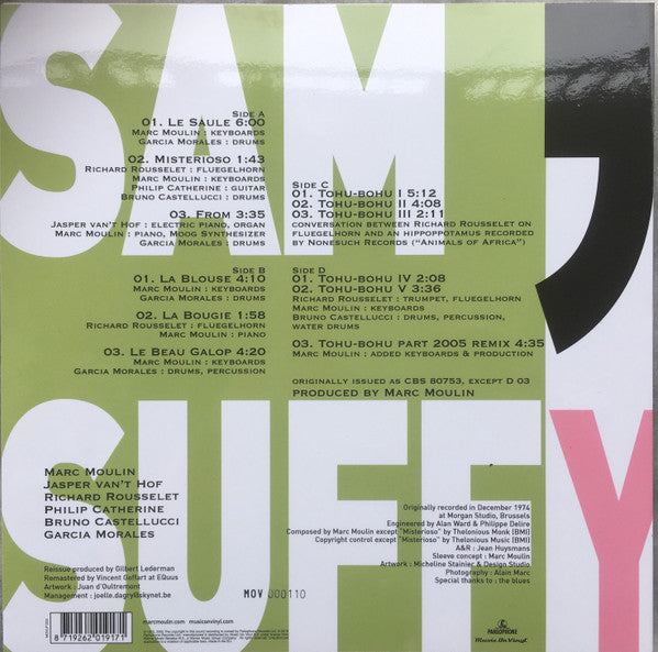 Marc Moulin : Sam' Suffy (2xLP, Album, Ltd, Num, RE, RM, Cle)