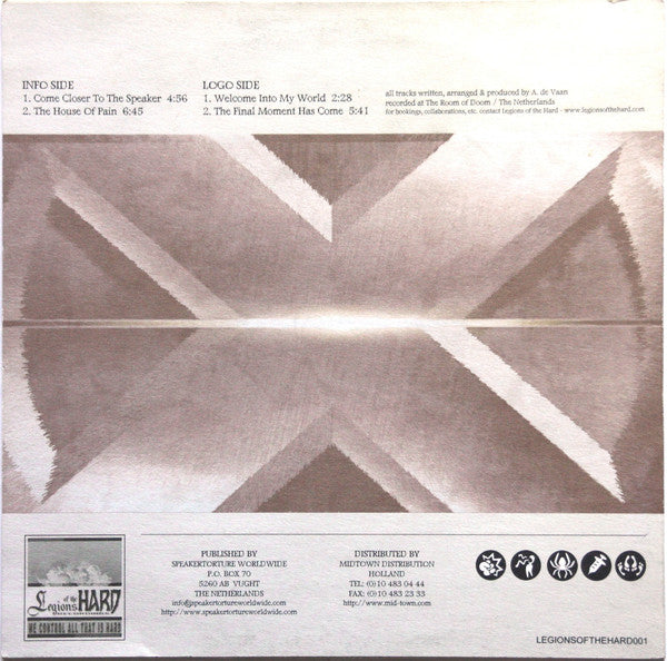 X-Torturer : Come Closer To The Speaker (12")