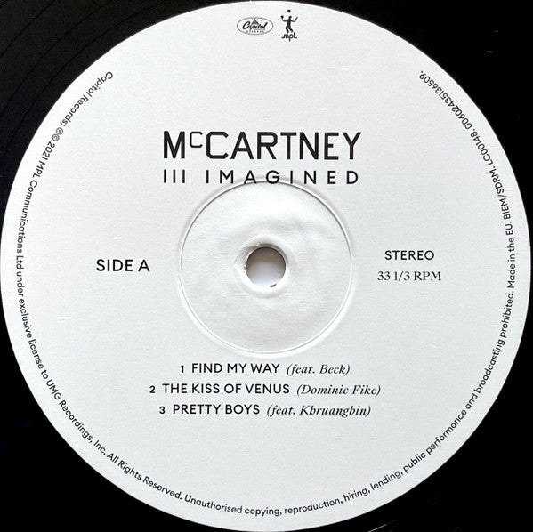 Paul McCartney : McCartney III Imagined (2xLP, Album)