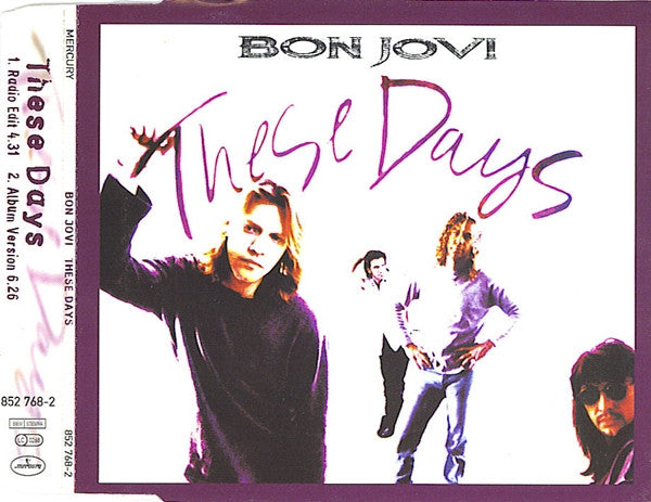 Bon Jovi : These Days (CD, Single, Promo)