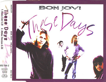 Bon Jovi : These Days (CD, Single, Promo)