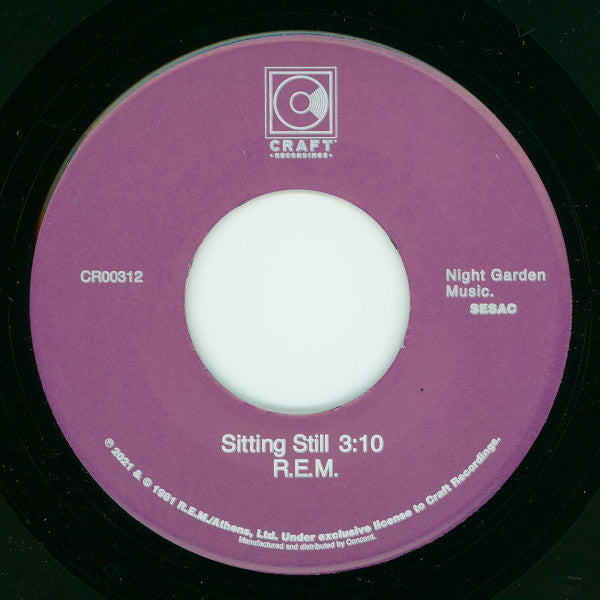 R.E.M. : Radio Free Europe (7", Single, RE)