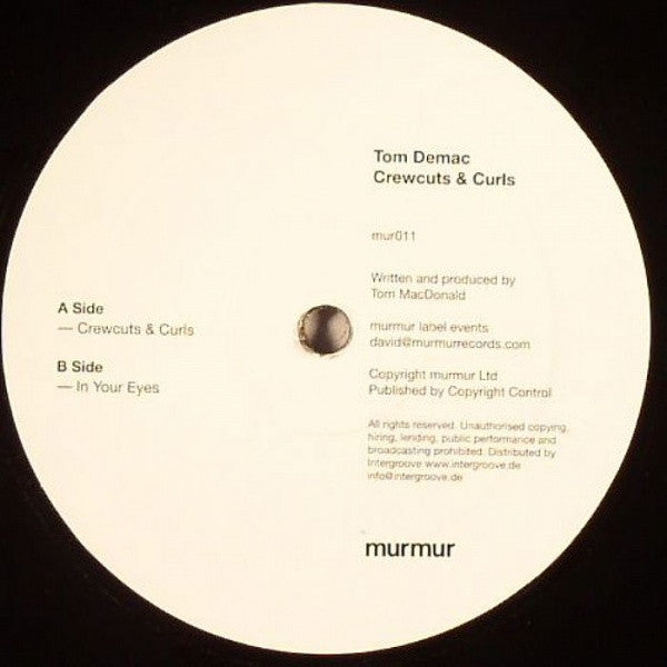 Tom Demac : Crewcuts & Curls (12")