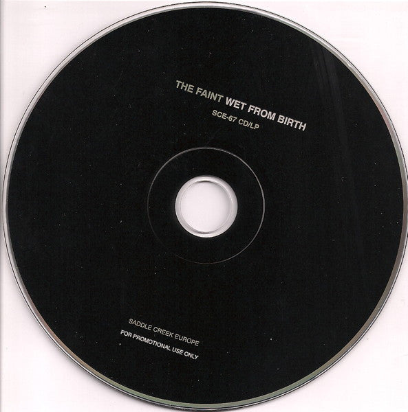 The Faint : Wet From Birth (CD, Album, Promo)