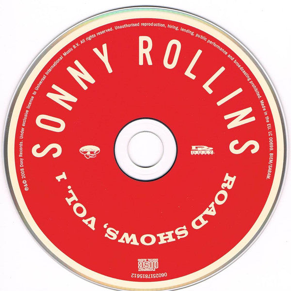 Sonny Rollins : Road Shows Vol 1 (CD, Album, Dig)