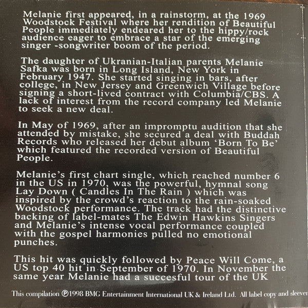 Melanie (2) : The Very Best Of Melanie (CD, Comp)