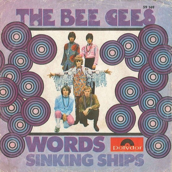 The Bee Gees* : Words (7", Single, Mono)