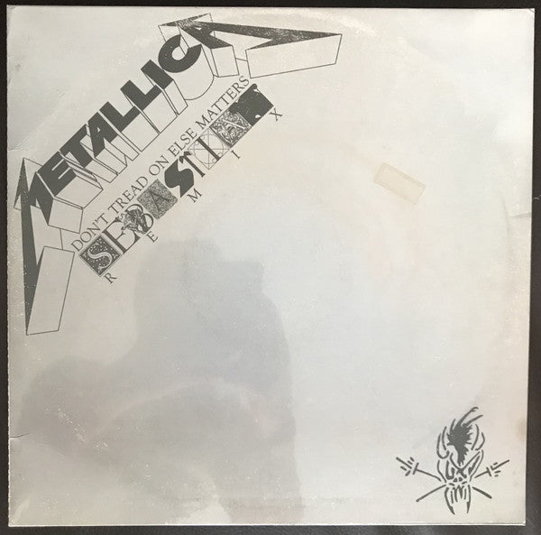 Metallica : Don't Tread On Else Matters (SebastiAn Remix) (12", S/Sided, Single, Etch)