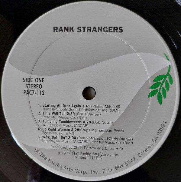 Rank Strangers (2) : Rank Strangers (LP, Album)