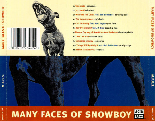 M.F.O.S. : Many Faces Of Snowboy (CD, Album)