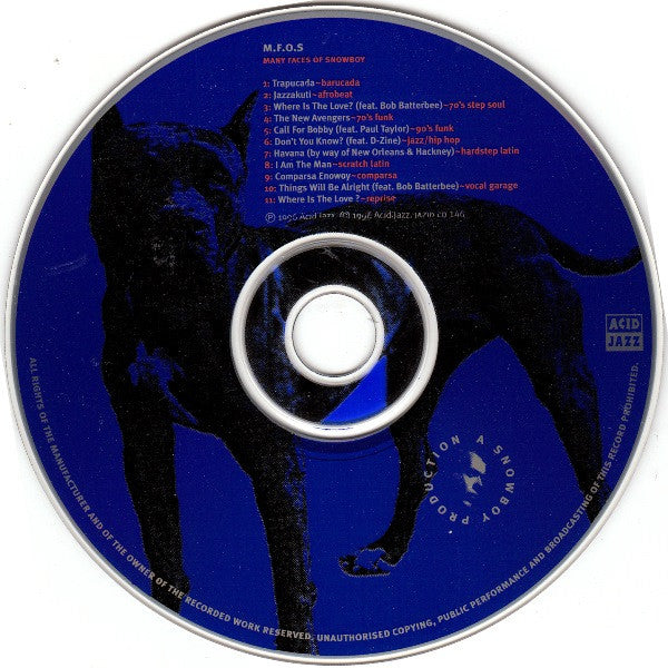 M.F.O.S. : Many Faces Of Snowboy (CD, Album)