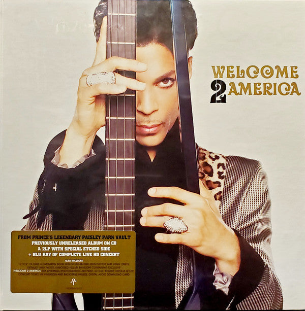 Prince : Welcome 2 America (Dlx + LP, Album + LP, S/Sided, Album, Etch + CD, A)