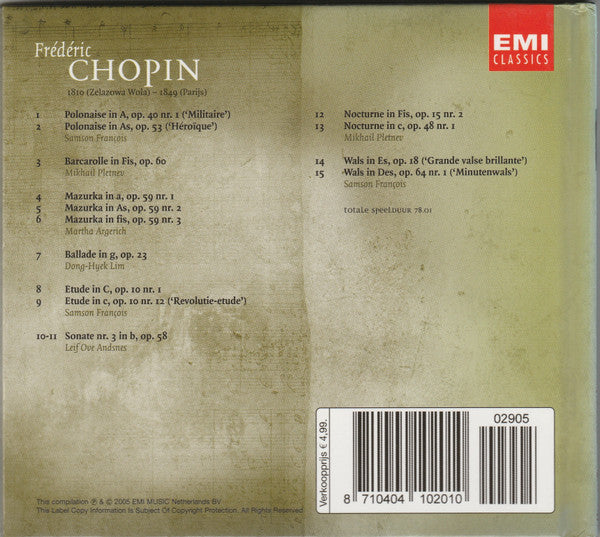 Frédéric Chopin : Frédéric Chopin (CD, Comp, Boo)