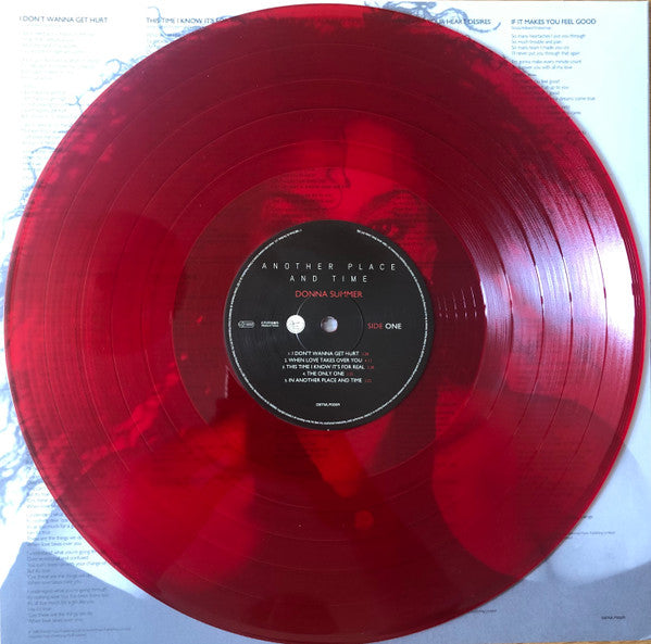 Donna Summer : Another Place And Time (LP, Album, RE, Red)